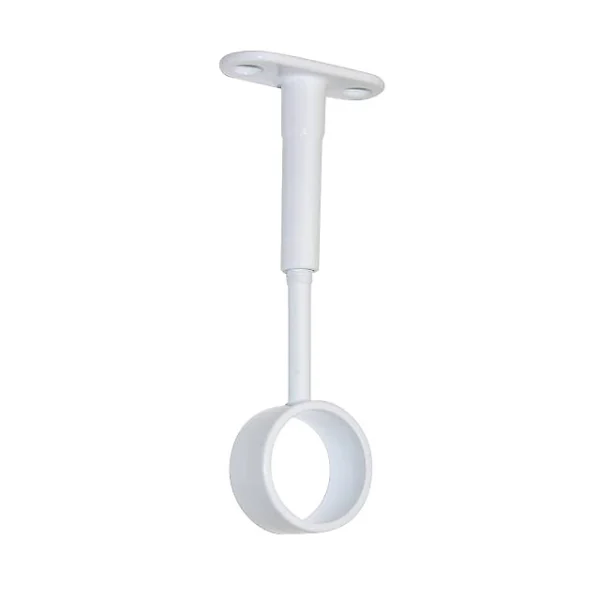 Nouvelle tendance Castorama 2 Supports Acier Blanc Pour Tringle De Penderie Ø2,5 Cm 1