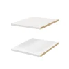 Castorama 2 Tablettes Blanches GoodHome Atomia L. 33,9 X P. 43,2 Cm acheter 7