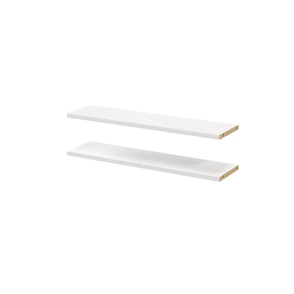 Castorama 2 Tablettes Blanches GoodHome Atomia L. 71,4 X P. 18,2 Cm offre spéciale 1