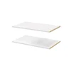 excellente qualité Castorama 2 Tablettes Blanches GoodHome Atomia L. 71,5 X P. 43,2 Cm 5