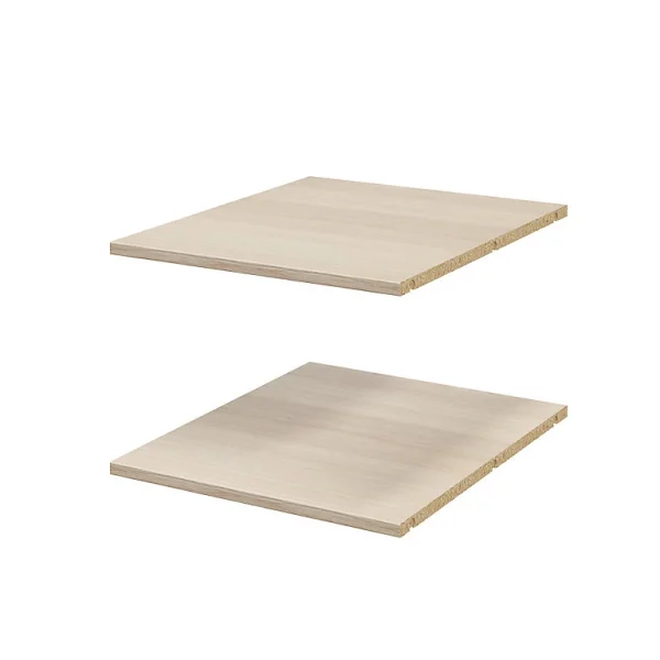 Castorama 2 Tablettes Effet Chêne GoodHome Atomia L. 46,4 X P. 56,2 Cm vente pas cher 1