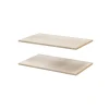 achat pas cher Castorama 2 Tablettes Effet Chêne GoodHome Atomia L. 71,5 X P. 43,2 Cm 5