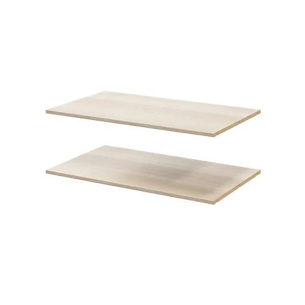 Castorama 2 Tablettes Effet Chêne GoodHome Atomia L. 96,4 X P. 56,2 Cm à prix imbattables 1