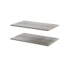 Nouveau Castorama 2 Tablettes Effet Chêne Grisé GoodHome Atomia L. 96,4 X P. 56,2 Cm 5