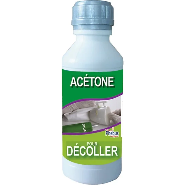 Castorama Acétone Phebus 250ml de garantie authentique 1