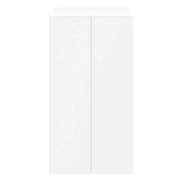 online boutique Castorama Armoire Penderie Portes Battantes Blanches 5 étagères GoodHome Atomia H. 187,5 X L. 100 X P. 60 Cm 1