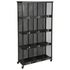 acheter Castorama Bibliothèque De 12 Cases Torof Atmosphera H. 180,5 Cm En Métal Noir 5