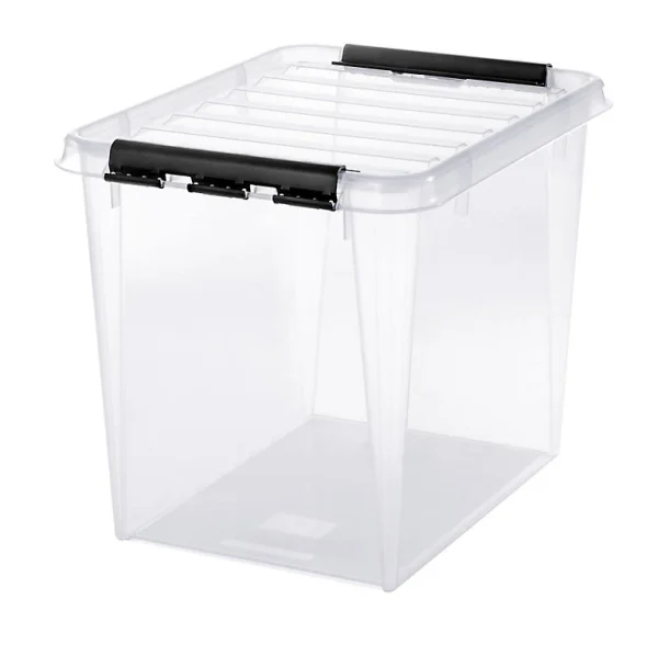 boutique pas cher Castorama Boîte De Rangement 50L Empilable SmartStore Classic 50 Orthex Transparent 1