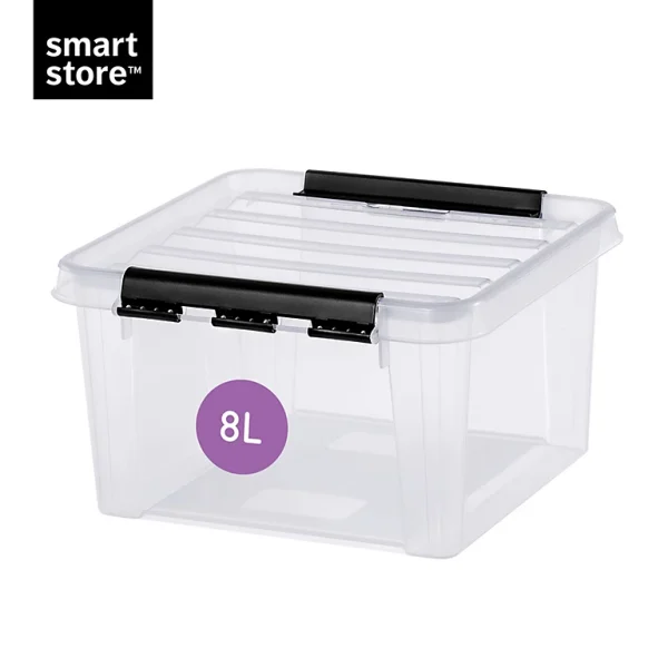 Castorama Boîte De Rangement 8L Empilable SmartStore Classic 12 Orthex P. 28 Cm Transparent Protections acheteurs 1