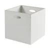 Castorama Boîte De Rangement Carrée En Plastique Mixxit Coloris Blanc soldes magasin 5