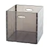 Castorama Boîte De Rangement Carrée En Plastique Mixxit Coloris Fumé guranteed de qualité 5