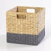 Castorama Boîte De Rangement En Fibre Naturelle Mixxit Coloris Gris Livraison Standard/Rapide 5