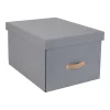 Castorama Boîte De Rangement Rectangulaire Avec Couvercle Tora Coloris Gris ﻿soldes 7