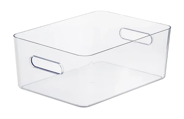 grande promotion Castorama Boîte De Rangement Réctangulaire Transparente SmartStore Compact Clear Taille L 1