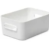 acheter Castorama Boîte De Rangement Smartstore Compact M Blanc 5,3L 5