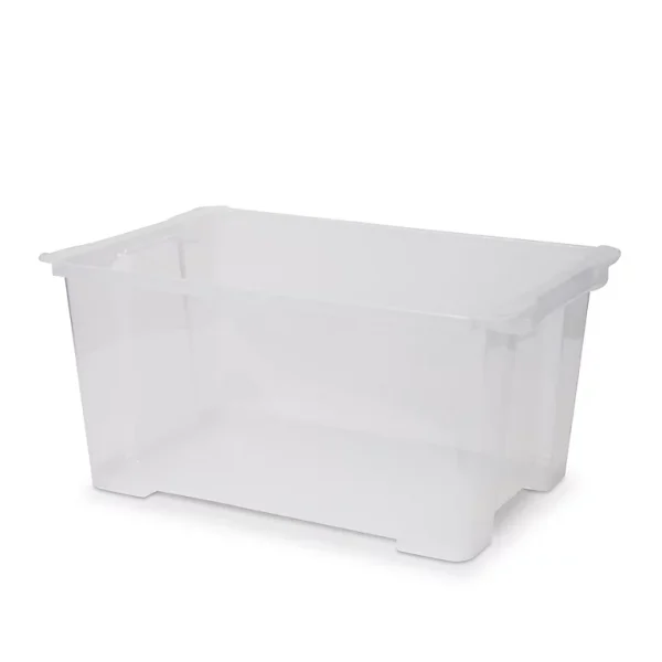 mode Castorama Boîte En Plastique 43 L Kaze Transparent 1