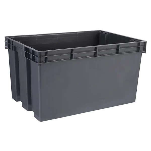 Castorama Boîte En Plastique Recyclé GoodHome Xago Gris 51 L (L) Pas Cher soldes France 1