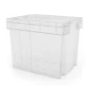 pas cher marque Castorama Boîte En Plastique Xago Transparent 24 L (M) 5