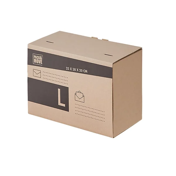 outlet soldes Castorama Boîte L Pour Envoi Postal L. 38 X L. 25 X H. 20 Cm 1