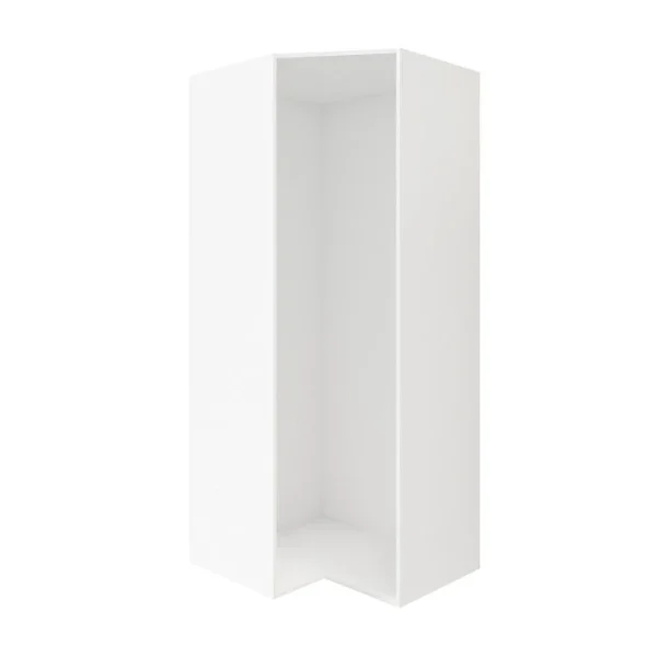 qualité d’originales Castorama Caisson D’angle Blanc GoodHome Atomia H. 225 X L. 100 X P. 89 Cm 1