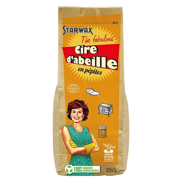 Castorama Cire D’abeille En Pépites The Fabulous Starwax 250g mode pas chere 1