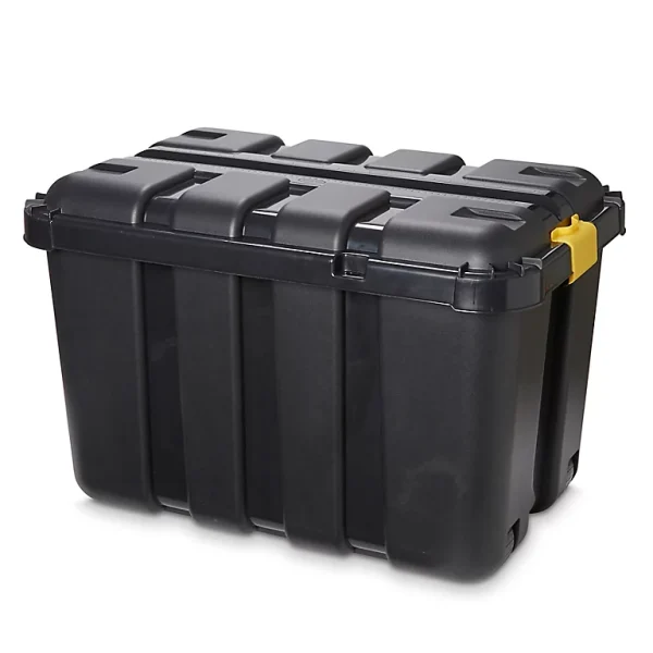 pas cher marque Castorama Coffre En Plastique Skyda Noir 149 L 1