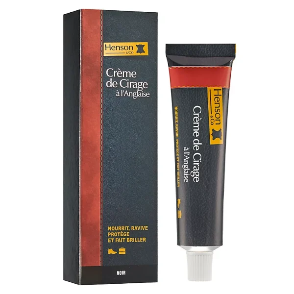 Castorama Crème De Cirage Anglais Henson & Co Noir 50ml mode pas chere 1