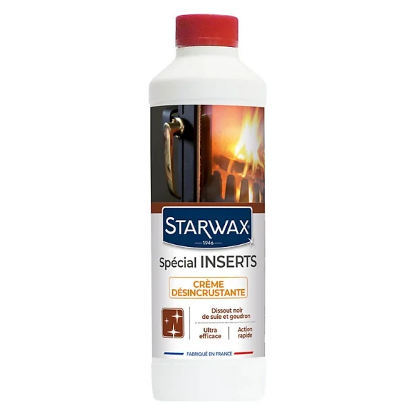 site en ligne Castorama Crème Nettoyante Spécial Inserts Poêle Et Cheminée Starwax 500ml 1