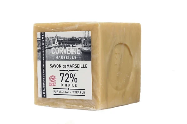 vente pas cher Castorama Cube De Savon De Marseille La Corvette Savonnerie Du Midi Extra-pur 500gr 1