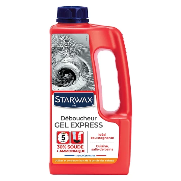 Castorama Déboucheur Express Canalisations Starwax 1L à prix très bas 1