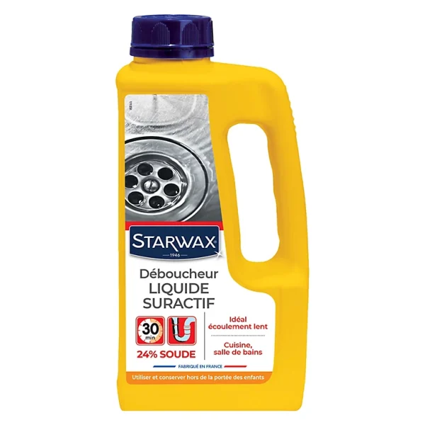 Castorama Déboucheur Liquide De Soude Suractif Starwax 1L prix de gros 1