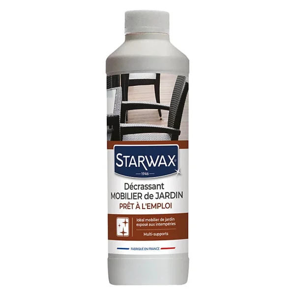 Livraison rapide Castorama Décrassant Multi-supports Mobilier De Jardin Starwax 500ml 1