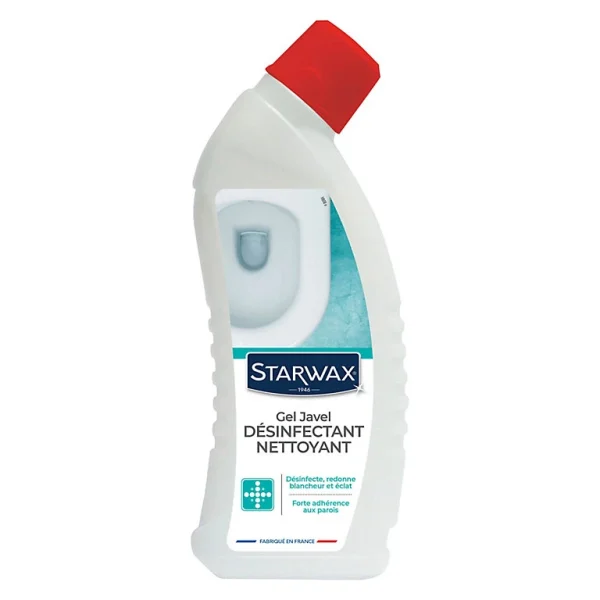 Castorama Désinfectant Nettoyant Gel Javel WC Starwax 750 Ml De super promotions disponibles 1