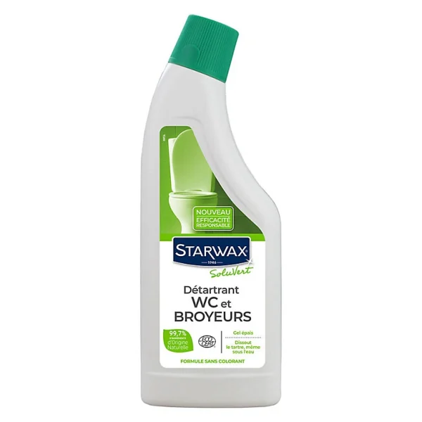 Castorama Détartrant WC Et Broyeurs SoluVert Starwax 750ml outlet soldes 1