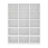 Castorama Etagère Bibliothèque Blanche GoodHome Atomia H. 187,5 X L. 150 X P. 35 Cm magasin en ligne france 7