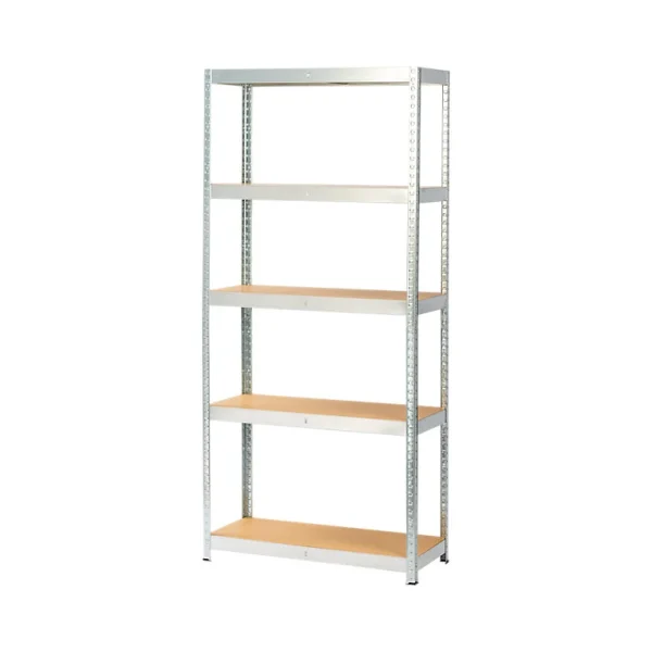 Castorama Étagère De Garage En Acier Thermo-lacqué GoodHome Ryle H. 180 X L. 75 X P. 35 Cm luxe soldes 1