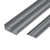 excellente qualité Castorama Kit De Rails Form Haut + Bas L. 180 Cm, Laqué Gris 5