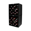 Castorama Lot De 2 Casiers Cubes 24 Bouteilles Aspect Bois Décor Noir pas cher marque 5