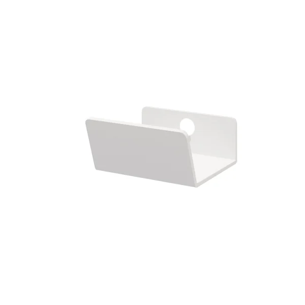 Castorama Lot De 2 Poignées Blanches En Acier GoodHome Atomia H 2,1 X L 3,7 X P 3,4 Cm achat 1