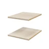 Castorama Lot De 2 Tablettes Effet Chêne GoodHome Atomia L. 33,9 X P. 43,2 Cm Boutique 7