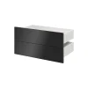 grossiste Castorama Lot De 2 Tiroirs Anthracite Brillant GoodHome Atomia H. 18,5 X L. 71,4 X P. 39 Cm 5