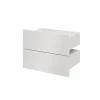 Castorama Lot De 2 Tiroirs Blanc Brillant GoodHome Atomia H. 18,5 X L. 46,4 X P 30 Cm grossiste en ligne 7