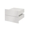 pas cher Castorama Lot De 2 Tiroirs Blanc Brillant GoodHome Atomia H. 18,5 X L. 46,4 X P. 50 Cm 5