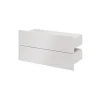 Castorama Lot De 2 Tiroirs Blanc Brillant GoodHome Atomia H. 18,5 X L. 71,4 X P. 30 Cm boutique en ligne france 7