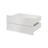 Castorama Lot De 2 Tiroirs Blanc Brillant GoodHome Atomia H. 18,5 X L. 71,4 X P. 50 Cm soldes pas cher 5