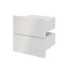 luxe soldes Castorama Lot De 2 Tiroirs Blancs GoodHome Atomia H. 18,5 X L. 33,9 X P. 30 Cm 5