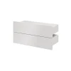 Satisfait ou Remboursé Castorama Lot De 2 Tiroirs Blancs GoodHome Atomia H. 18,5 X L. 71,4 X P 30 Cm 7