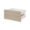 prix abordable Castorama Lot De 2 Tiroirs Effet Chêne GoodHome Atomia H. 18,5 X L. 71,4 X P 50 Cm 5