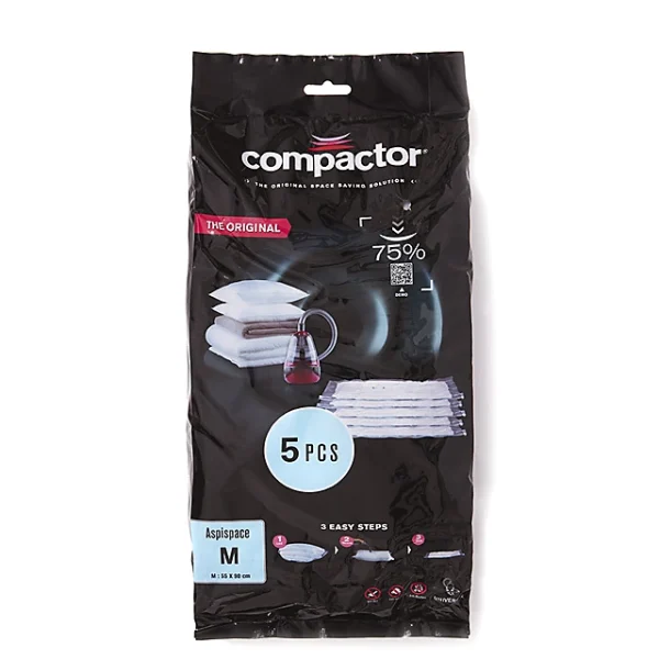 Castorama Lot De 5 Sacs De Compression Compactor Aspispace Taille M qualité supérieure 1