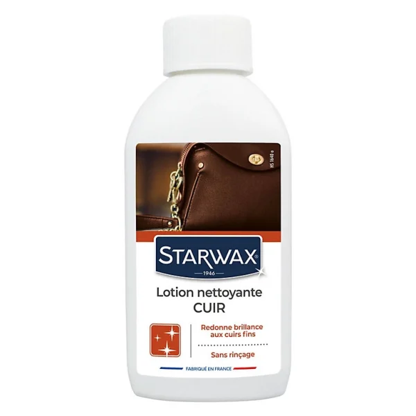 Les achats en ligne Castorama Lotion Nettoyante Cuir Starwax 200ml 1